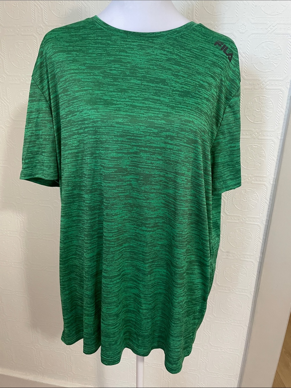 Fila Green Heather Short Sleeve Tee